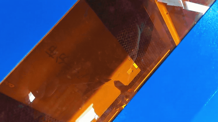 Laser engraving the laptop lid in real time